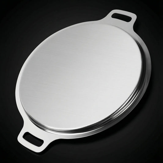 Titanium Hammered Pizza Steel