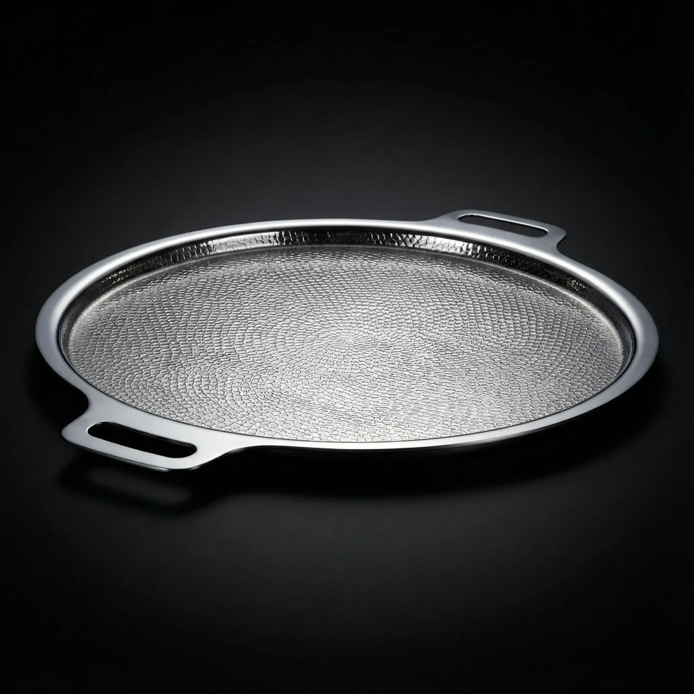 Titanium Hammered Pizza Steel
