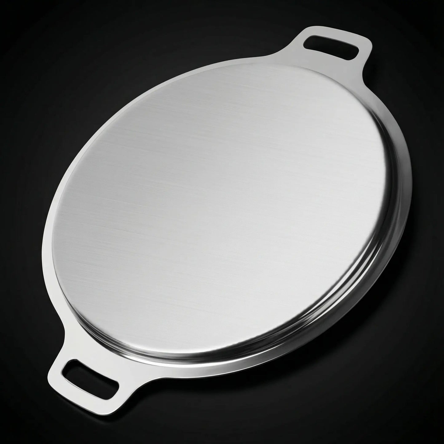 Titanium Hammered Pizza Steel